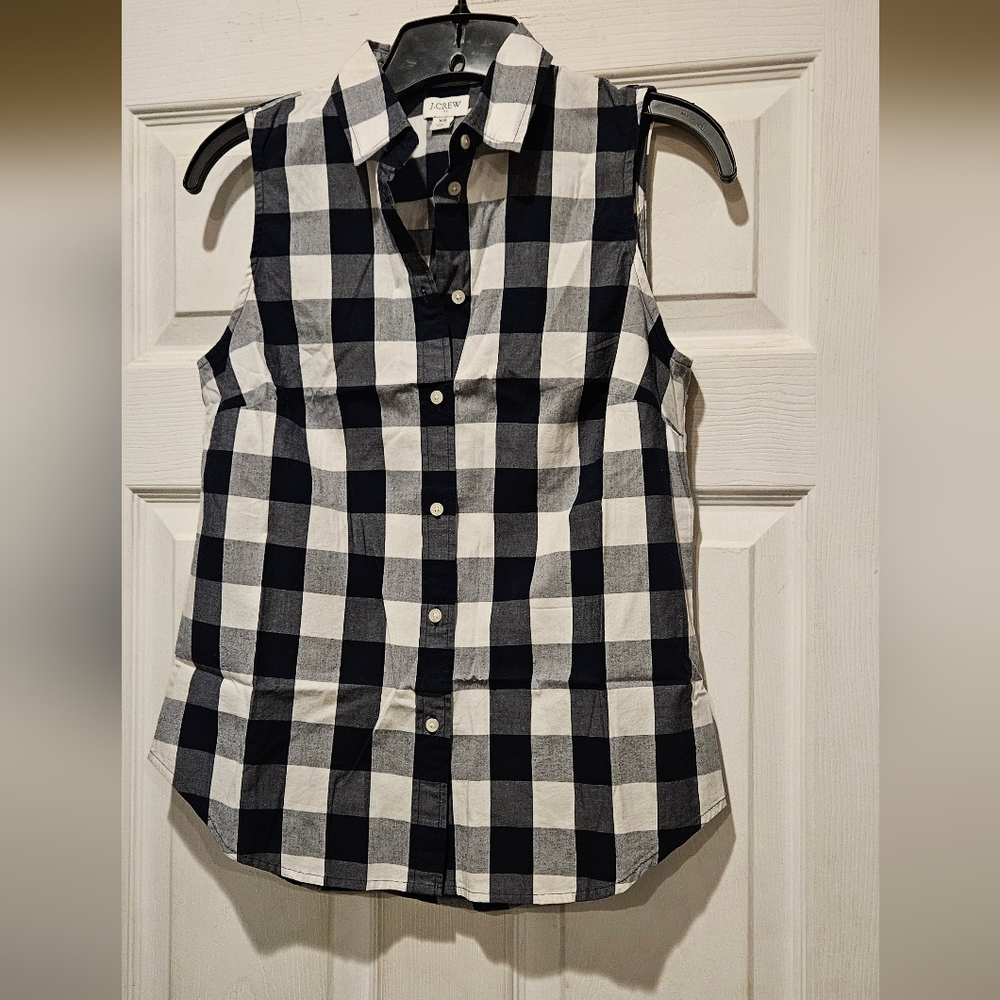 J. CREW BUTTON UP - SHORT SLEEVE
